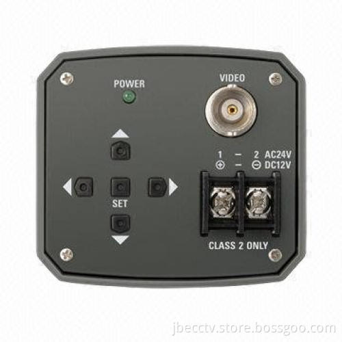 CCTV Box Camera with Automatic Tracking White Balance, 1/3-inch Sony CCD Image Sensor